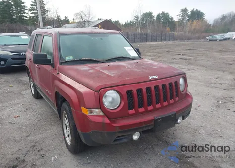 2014 Jeep Patriot Sport from USA, damaged, VIN 1C4NJRBB0ED809441